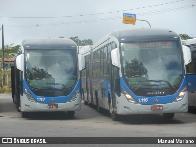 Cidade Alta Transportes 1.116 na cidade de Paulista, Pernambuco, Brasil, por Manuel Mariano. ID da foto: 6506070.
