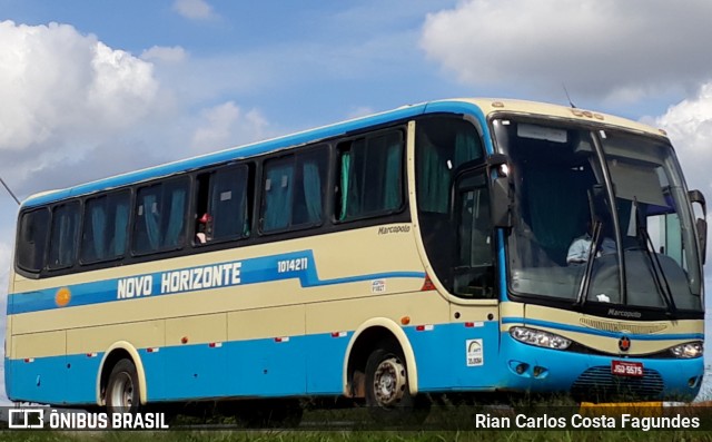 Viação Novo Horizonte 1014211 na cidade de Vitória da Conquista, Bahia, Brasil, por Rian Carlos Costa Fagundes . ID da foto: 6506405.