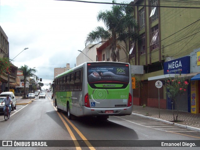 Viação Garcia 8363 na cidade de Apucarana, Paraná, Brasil, por Emanoel Diego.. ID da foto: 6509729.