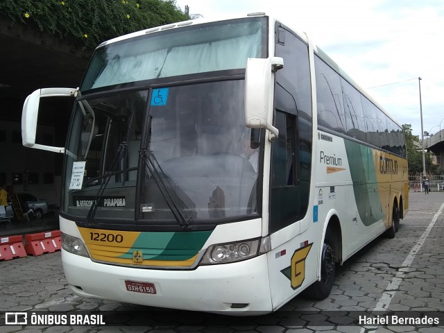 Empresa Gontijo de Transportes 12200 na cidade de Belo Horizonte, Minas Gerais, Brasil, por Hariel Bernades. Número da foto: #6510424.