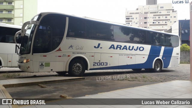 J. Araujo 2003 na cidade de São Mateus do Sul, Paraná, Brasil, por Lucas Weber Calizario. ID da foto: 6510747.