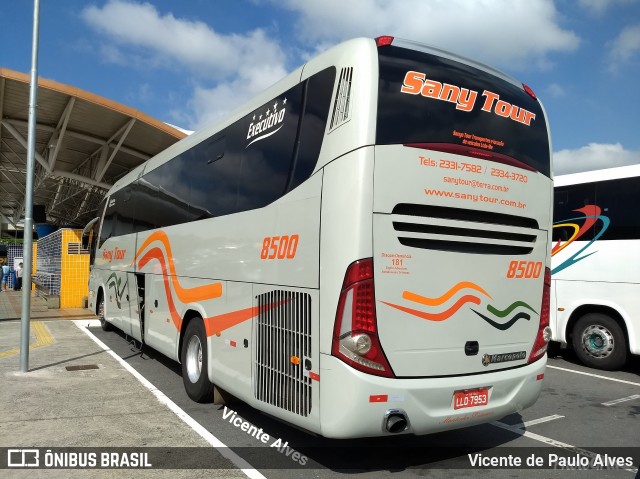Sany Tour 8500 na cidade de Aparecida, São Paulo, Brasil, por Vicente de Paulo Alves. Número da foto: #6508629.
