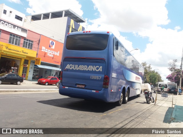Viação Águia Branca 13857 na cidade de Vitória da Conquista, Bahia, Brasil, por Flávio  Santos. Número da foto: #6509339.