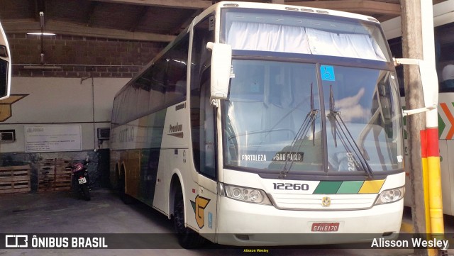 Empresa Gontijo de Transportes 12260 na cidade de Fortaleza, Ceará, Brasil, por Alisson Wesley. ID da foto: 6509189.