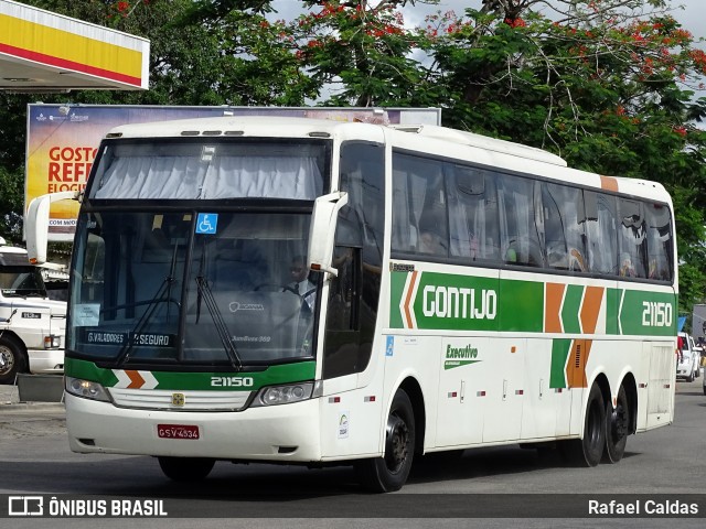 Empresa Gontijo de Transportes 21150 na cidade de Eunápolis, Bahia, Brasil, por Rafael Caldas. ID da foto: 6512445.