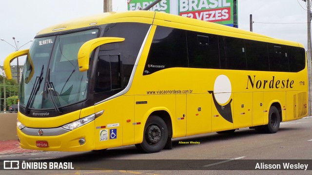 Viação Nordeste 1710 na cidade de Fortaleza, Ceará, Brasil, por Alisson Wesley. Número da foto: #6512145.
