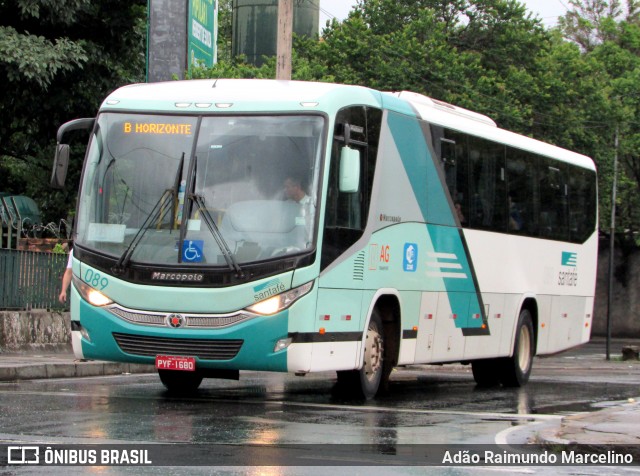 Santa Fé Transportes 089 na cidade de Belo Horizonte, Minas Gerais, Brasil, por Adão Raimundo Marcelino. Número da foto: #6512227.