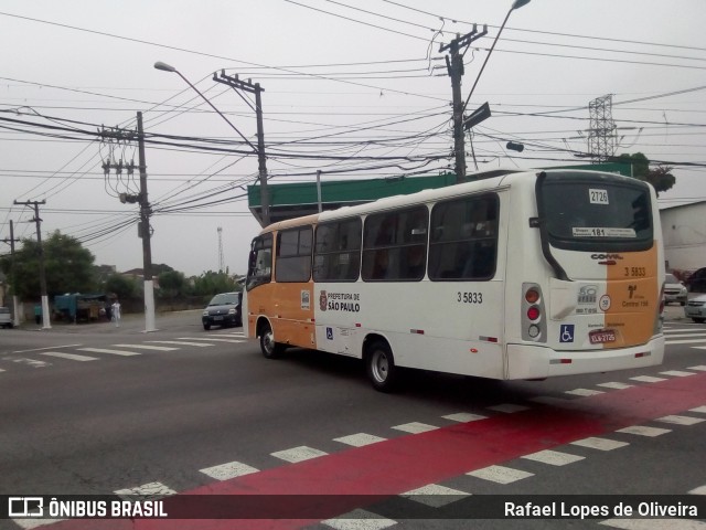 Upbus Qualidade em Transportes 3 5833 na cidade de São Paulo, São Paulo, Brasil, por Rafael Lopes de Oliveira. ID da foto: 6511417.