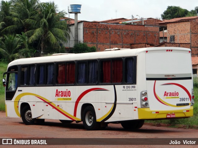 Araujo Transportes 39011 na cidade de São Luís, Maranhão, Brasil, por João Victor. ID da foto: 6512191.