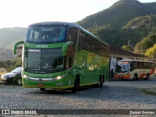 Pássaro Verde 12124 na cidade de Ouro Preto, Minas Gerais, Brasil, por Daniel Gomes. ID da foto: 6514196.