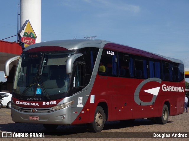 Expresso Gardenia 3485 na cidade de Pirassununga, São Paulo, Brasil, por Douglas Andrez. Número da foto: #6514041.