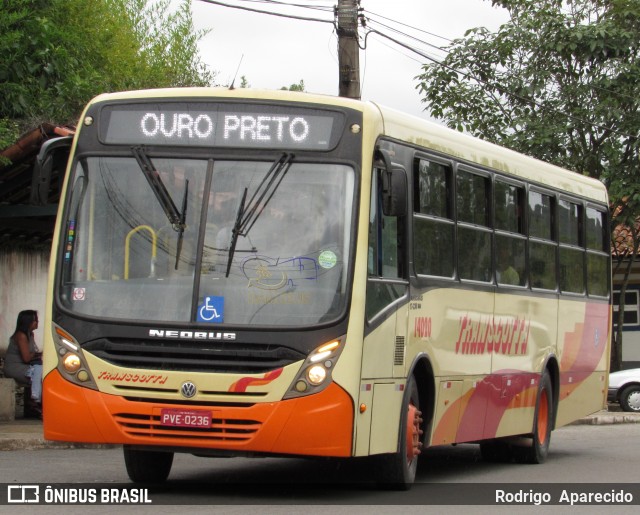 Transcotta Turismo 14020 na cidade de Ouro Preto, Minas Gerais, Brasil, por Rodrigo  Aparecido. Número da foto: #6513584.