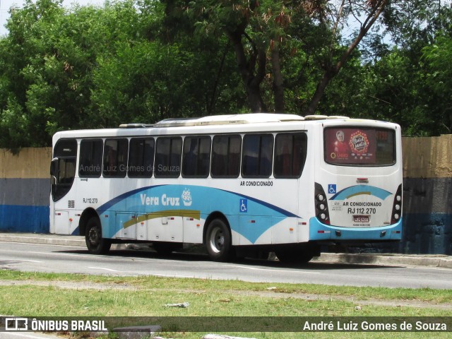 Auto Viação Vera Cruz - Belford Roxo RJ 112.270 na cidade de Mesquita, Rio de Janeiro, Brasil, por André Luiz Gomes de Souza. Número da foto: #6514515.