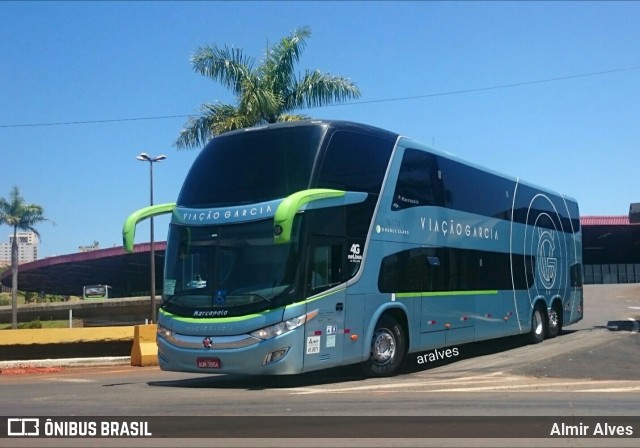 Viação Garcia 16174 na cidade de Londrina, Paraná, Brasil, por Almir Alves. ID da foto: 6515172.