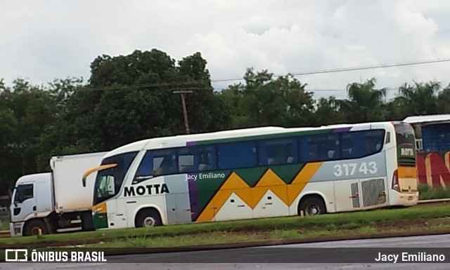 Viação Motta 31743 na cidade de Dourados, Mato Grosso do Sul, Brasil, por Jacy Emiliano. ID da foto: 6514965.