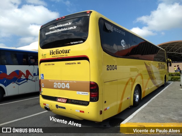 Helio Tur Transporte e Turismo 2004 na cidade de Aparecida, São Paulo, Brasil, por Vicente de Paulo Alves. ID da foto: 6515215.