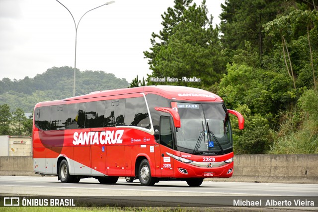 Viação Santa Cruz 22819 na cidade de Barueri, São Paulo, Brasil, por Michael  Alberto Vieira. ID da foto: 6516615.