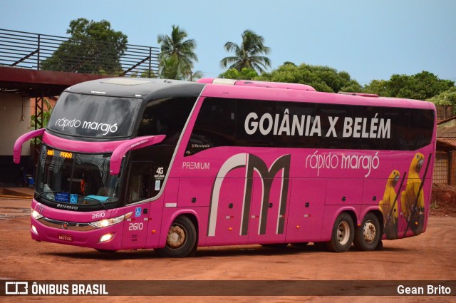 Rápido Marajó 2610 na cidade de Estreito, Maranhão, Brasil, por Gean Brito. Número da foto: #6515858.