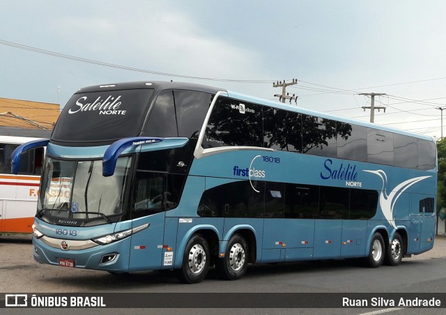 Expresso Satélite Norte 18018 na cidade de Teresina, Piauí, Brasil, por Ruan Silva Andrade. Número da foto: #6515827.