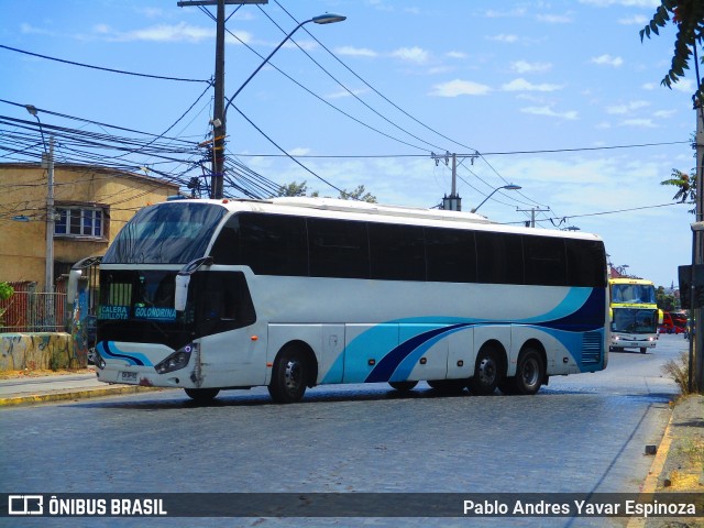 Buses Golondrina CHDP52 na cidade de Estación Central, Santiago, Metropolitana de Santiago, Chile, por Pablo Andres Yavar Espinoza. ID da foto: 6518439.