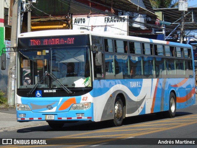 TUAN RL 43 na cidade de Costa Rica, Mato Grosso do Sul, Brasil, por Andrés Martínez Rodríguez. Número da foto: #6517020.