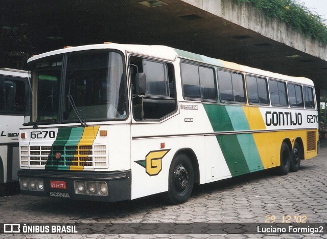 Empresa Gontijo de Transportes 6270 na cidade de Belo Horizonte, Minas Gerais, Brasil, por Luciano Formiga2. ID da foto: 6518535.