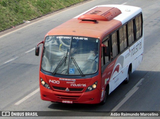 Expresso Industrial Turismo 1400 na cidade de Belo Horizonte, Minas Gerais, Brasil, por Adão Raimundo Marcelino. Número da foto: #6480425.