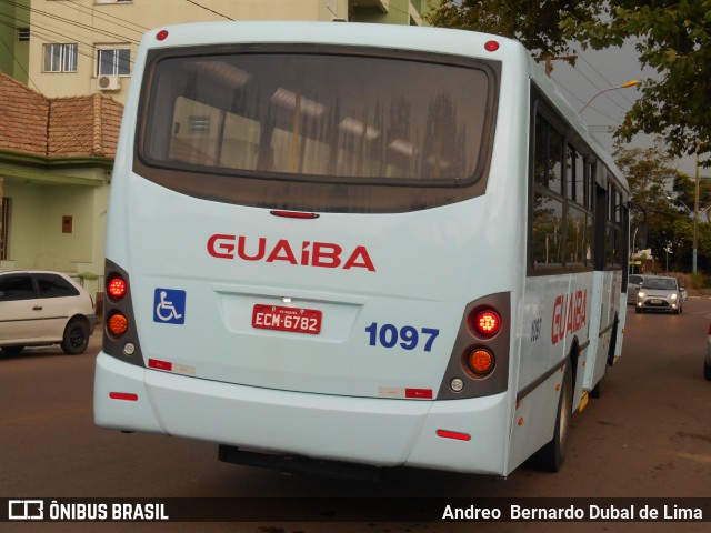 Expresso Rio Guaíba 1097 na cidade de Guaíba, Rio Grande do Sul, Brasil, por Andreo Bernardo. ID da foto: 6480023.