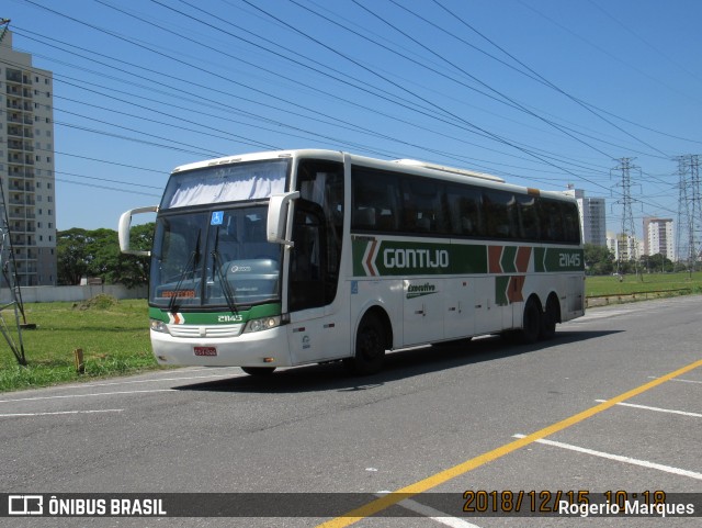 Empresa Gontijo de Transportes 21145 na cidade de São José dos Campos, São Paulo, Brasil, por Rogerio Marques. ID da foto: 6479227.