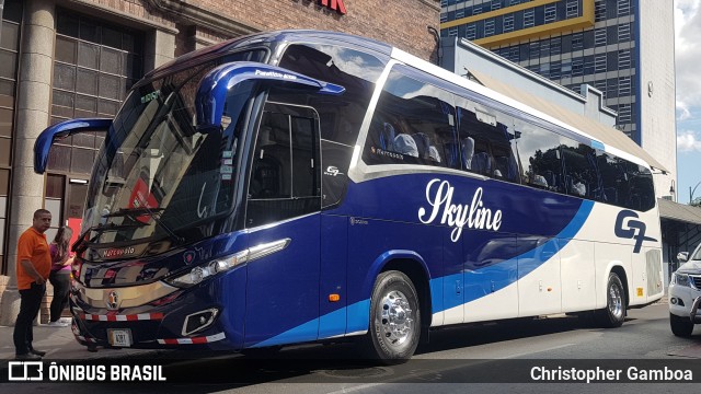 Transportes Skyline HB 4281 na cidade de Brasil, por Christopher Gamboa. ID da foto: 6520731.