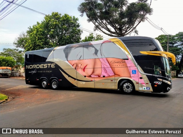 Expresso Nordeste 4900 na cidade de Campo Mourão, Paraná, Brasil, por Guilherme Esteves Peruzzi. ID da foto: 6520086.