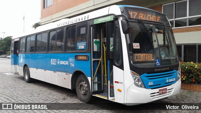 Viação Nossa Senhora das Graças A71611 na cidade de Rio de Janeiro, Rio de Janeiro, Brasil, por Victor  Oliveira. Número da foto: #6518824.