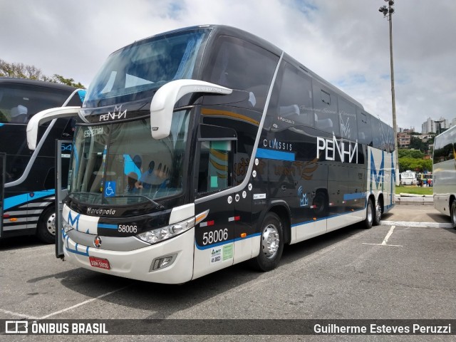 Empresa de Ônibus Nossa Senhora da Penha 58006 na cidade de São Paulo, São Paulo, Brasil, por Guilherme Esteves Peruzzi. Número da foto: #6520042.