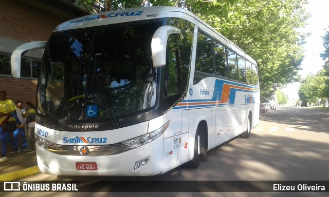 VUSC - Viação União Santa Cruz 3050 na cidade de Canoas, Rio Grande do Sul, Brasil, por Elizeu Oliveira. ID da foto: 6519230.