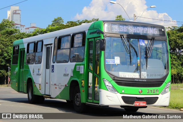 VB Transportes e Turismo 3189 na cidade de Campinas, São Paulo, Brasil, por Matheus Gabriel dos Santos. Número da foto: #6520161.