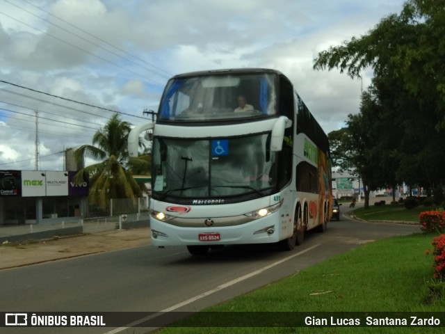 Eucatur - Empresa União Cascavel de Transportes e Turismo 4915 na cidade de Ji-Paraná, Rondônia, Brasil, por Gian Lucas  Santana Zardo. Número da foto: #6520533.