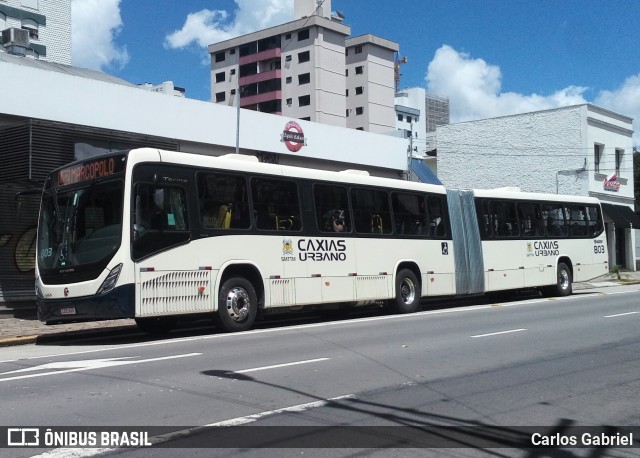 Visate - Viação Santa Tereza 803 na cidade de Caxias do Sul, Rio Grande do Sul, Brasil, por Carlos Gabriel. ID da foto: 6520788.