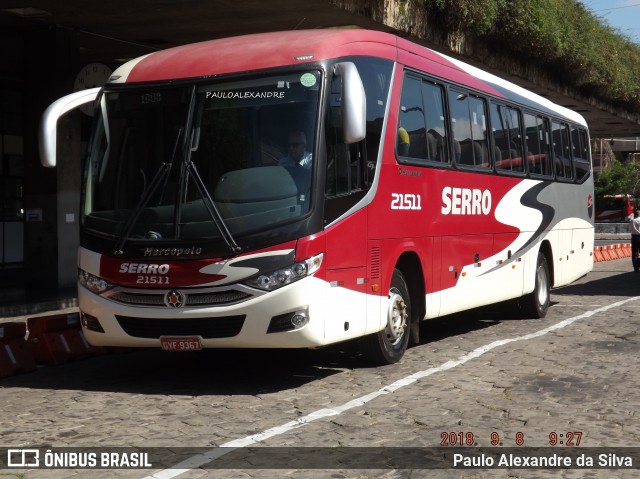 Viação Serro 21511 na cidade de Belo Horizonte, Minas Gerais, Brasil, por Paulo Alexandre da Silva. Número da foto: #6523105.