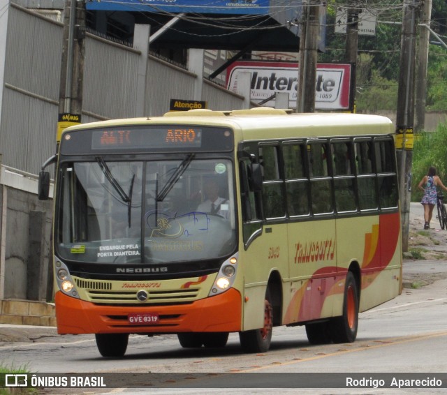 Transcotta Turismo 6043 na cidade de Mariana, Minas Gerais, Brasil, por Rodrigo  Aparecido. Número da foto: #6523327.