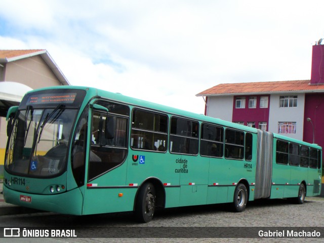 Auto Viação Redentor HR114 na cidade de Curitiba, Paraná, Brasil, por Gabriel Machado. Número da foto: #6522513.