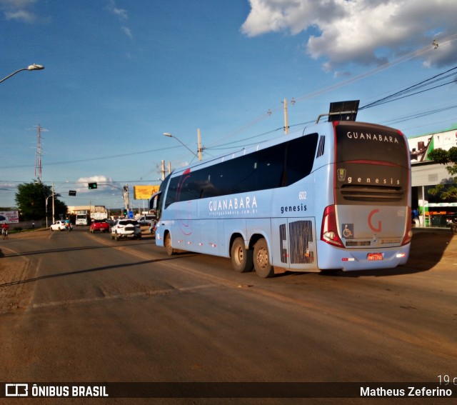 Expresso Guanabara 602 na cidade de Irecê, Bahia, Brasil, por Matheus Zeferino. ID da foto: 6522622.