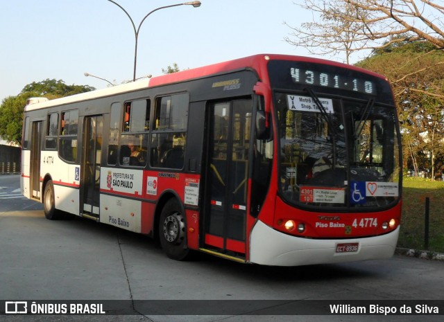 Empresa de Transportes Coletivos Novo Horizonte 4 4774 na cidade de São Paulo, São Paulo, Brasil, por William Bispo da Silva. Número da foto: #6522875.