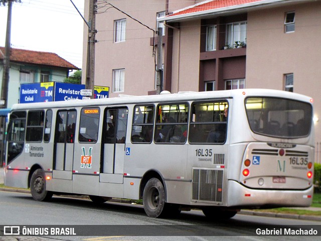 Viação Tamandaré 16L35 na cidade de Curitiba, Paraná, Brasil, por Gabriel Machado. Número da foto: #6522520.