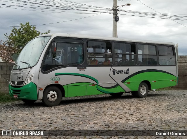 Turin Transportes 3380 na cidade de Ouro Preto, Minas Gerais, Brasil, por Daniel Gomes. Número da foto: #6525840.
