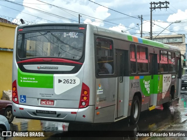 Turb Transporte Urbano 2623 na cidade de Ribeirão Preto, São Paulo, Brasil, por Jonas Eduardo Martins. ID da foto: 6524867.