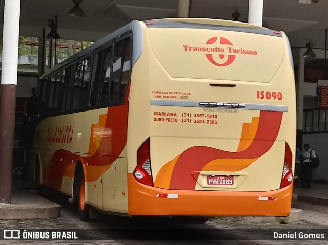 Transcotta Turismo 15090 na cidade de Mariana, Minas Gerais, Brasil, por Daniel Gomes. Número da foto: #6525238.