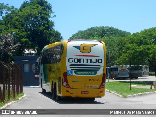 Empresa Gontijo de Transportes 19005 na cidade de Vitória, Espírito Santo, Brasil, por Matheus Da Mata Santos. ID da foto: 6525540.