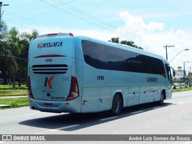 Kaissara - Viação Caiçara 1990 na cidade de Juiz de Fora, Minas Gerais, Brasil, por André Luiz Gomes de Souza. ID da foto: 6525466.