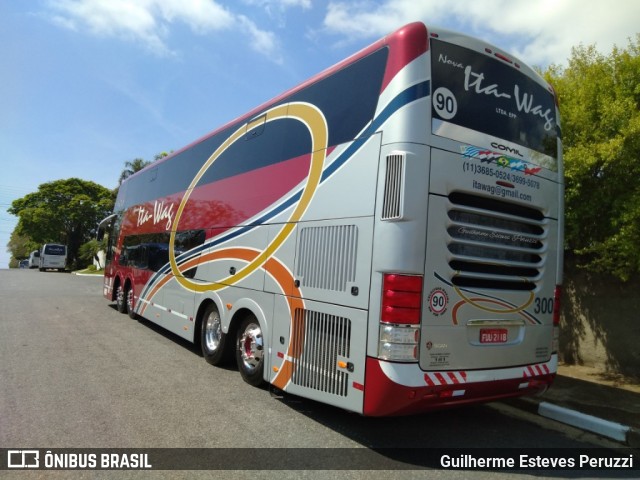 Nova Ita-Wag Transportes 300 na cidade de Atibaia, São Paulo, Brasil, por Guilherme Esteves Peruzzi. ID da foto: 6525189.