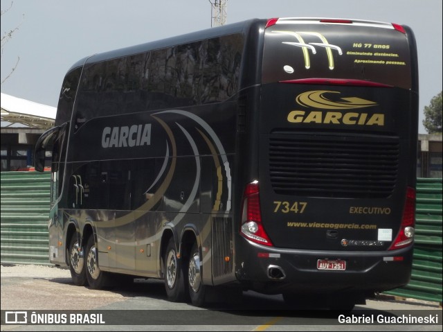 Viação Garcia 7347 na cidade de Curitiba, Paraná, Brasil, por Gabriel Guachineski. Número da foto: #6525013.